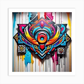 Graffiti Art 3 Art Print