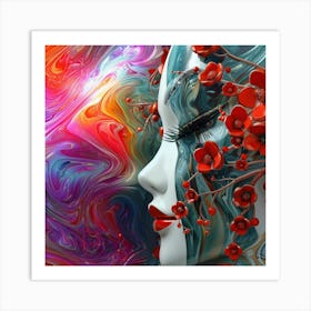 Abstract Painting 23 Art Print