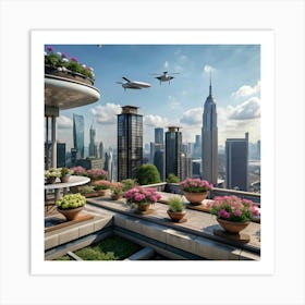 Skyscraper Art Print