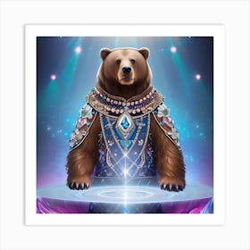 Bear Of The Zodiac Art Print