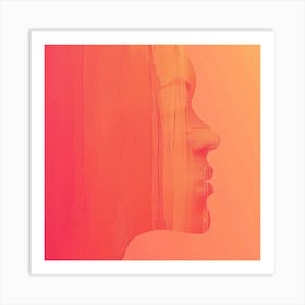 Portrait Of A Woman 21 Art Print