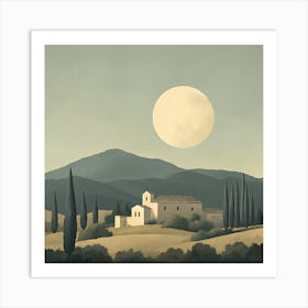 Tuscany 3 Art Print