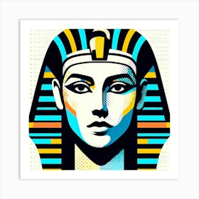 Cleopatra Portrait Artwork 127 Art Print