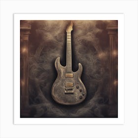 Electric Guitar Art Print