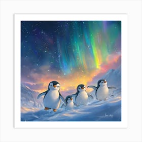 Penguins Of Madagascar Art Print