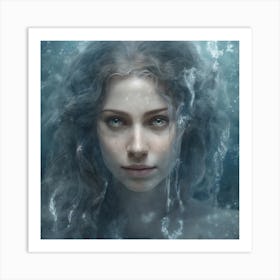 Mermaid 3 Art Print