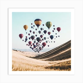 Hot Air Balloons 5 Art Print