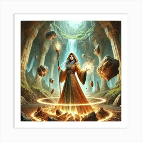 Delora Earthsong Seismic Control Art Print