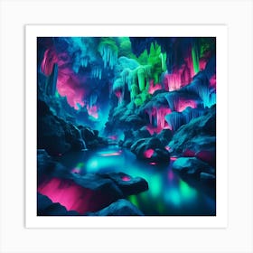 Caves 1 Art Print