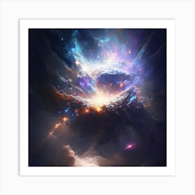 Nebula 7 Art Print