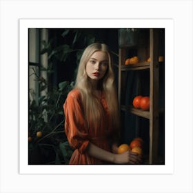 Oranges Art Print