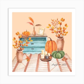 Autumn Decor Art Print