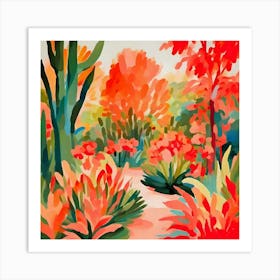 Flower Garden Art Print