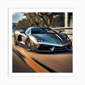 Lamborghini 143 Art Print