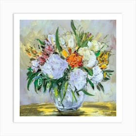 Flowers In A Vase 15 Art Print