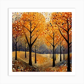 Autumn Forest 4 Art Print