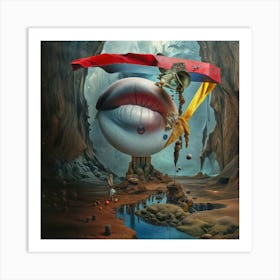 'The Mouth' Art Print