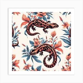 SALAMANDER Art Print