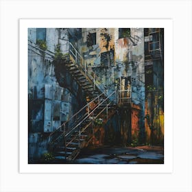 Stairway To Hell 1 Art Print