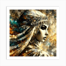 Exotic Beauty Artwork 89 Art Print