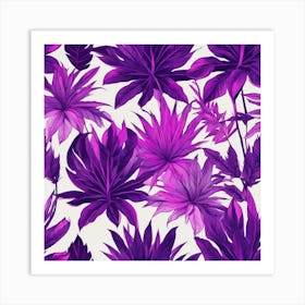 Botanical Pattern 3 Art Print