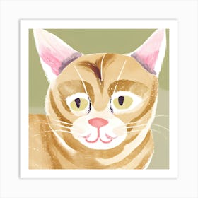 Cat Portrait 5 Art Print