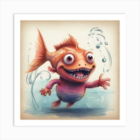 Little Fish Art Print