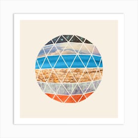 Geodesic 3 Art Print