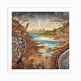 Aboriginal Art Art Print