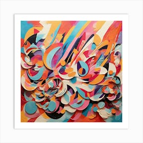 Abstract Abstract Painting 12 Art Print