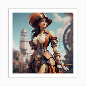 Steampunk 1 Art Print