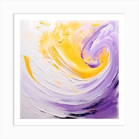 Lilac Serenity Symphony Art Print