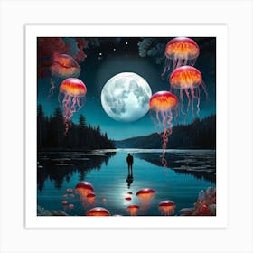 Jellyfish 2 Art Print