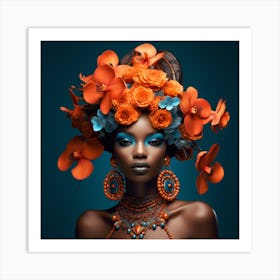 African Beauty 8 Art Print