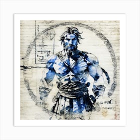 Spartan Warrior 1 Art Print