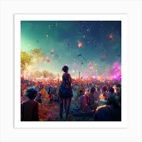 I miss Noisily Art Print