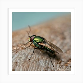 Green Fly Art Print