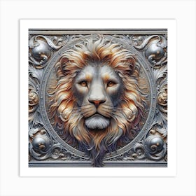 Lions 2 Art Print