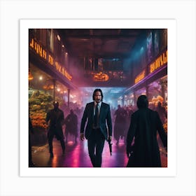 John Wick Art Print