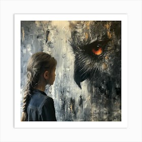 Wise Owl Art Print