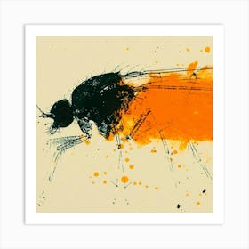 Fly Mosquito Art Print