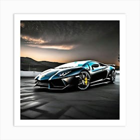 Lamborghini 75 Art Print