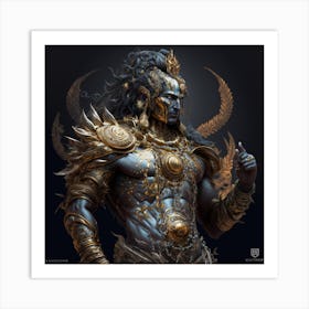 Mythical Warrior 3 Art Print