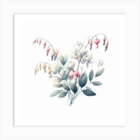 Dicentra 1 Art Print