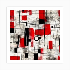 Abstract Painting 306 Art Print