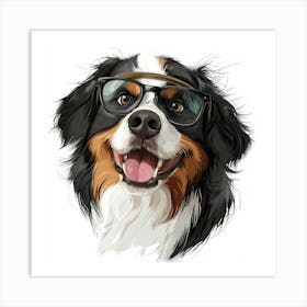 Bernese Mountain Dog 12 Art Print