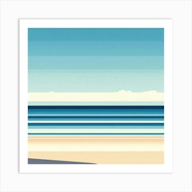 Sydney Beach Sky Cloud Art Print