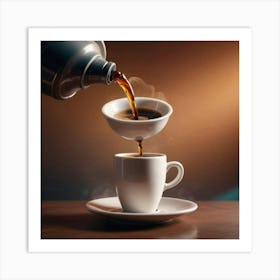 Coffee Pouring 53 Art Print