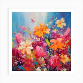 Flowers In Bloom Art Print