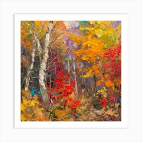 Autumn Forest 14 Art Print